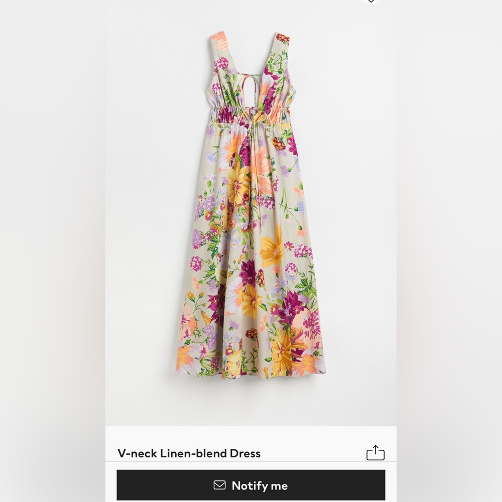 Grey maxi dress size medium